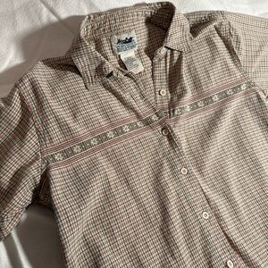 Vintage button down top